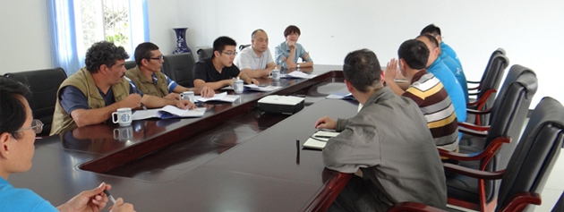 古巴用戶來我公司考察、驗貨